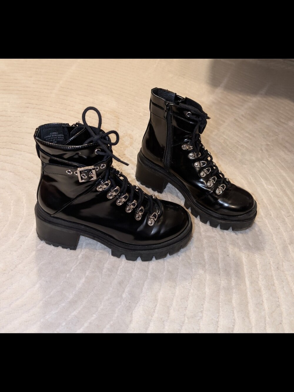 Jeffrey Campbell Czech Combat Boots